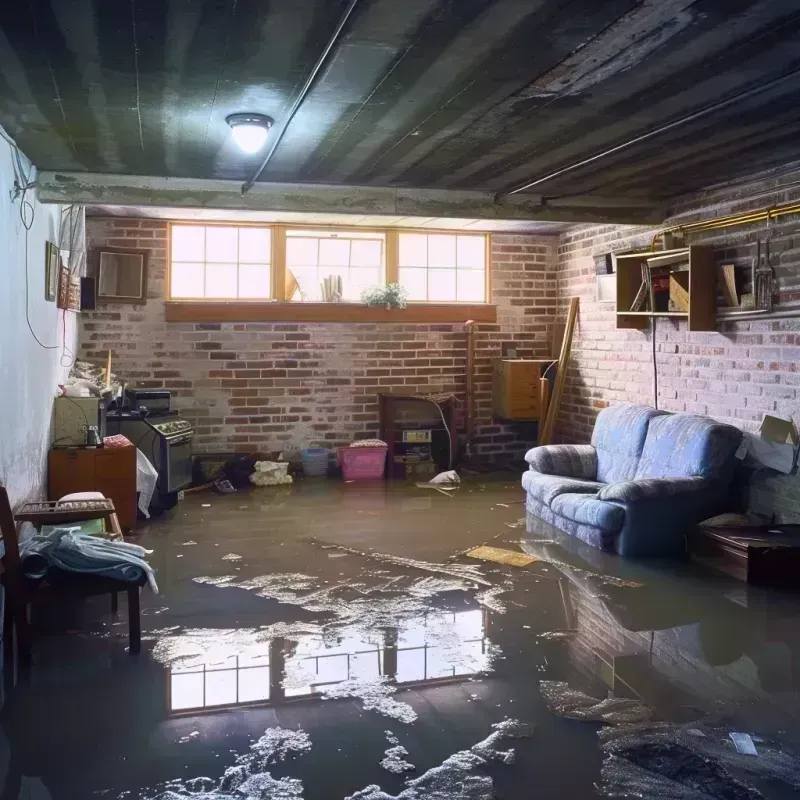 Flooded Basement Cleanup in New Castle, IN